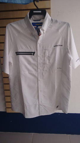 Goodyear Camisa Manga Corta con Zipper